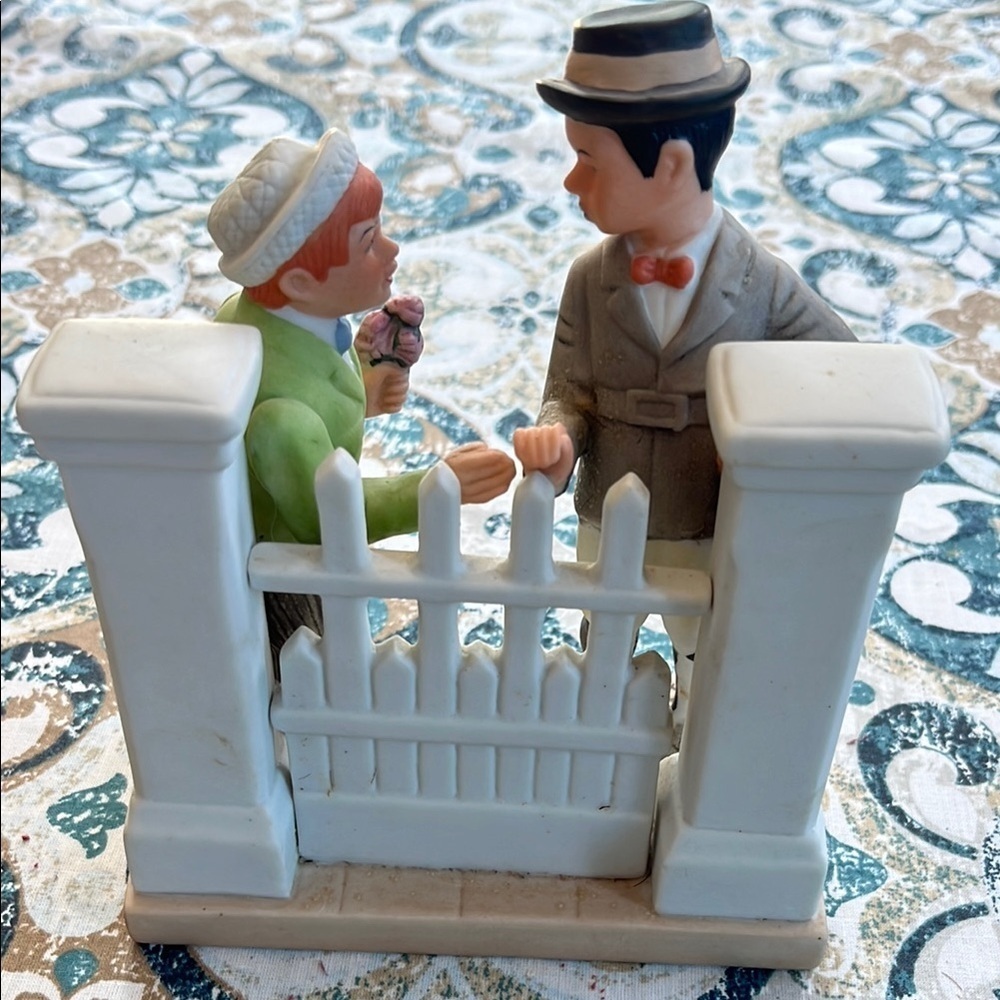 The Rivals figurine by Norman Rockwell